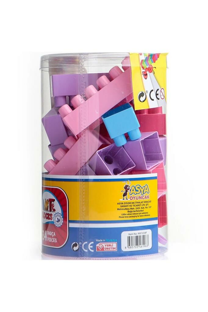 Ant Blocks 34 Parça Pastel Renk