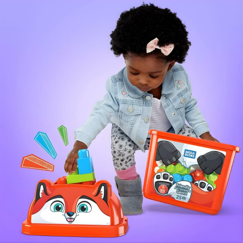 Mega Bloks GRV22 Öğretici Oyuncak Bloklar, Çok Renkli