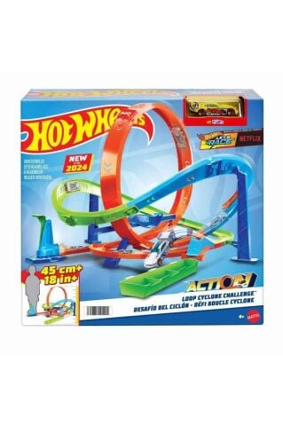 Hot Wheels Bumerang Çemberli Yarış Pisti Htk16