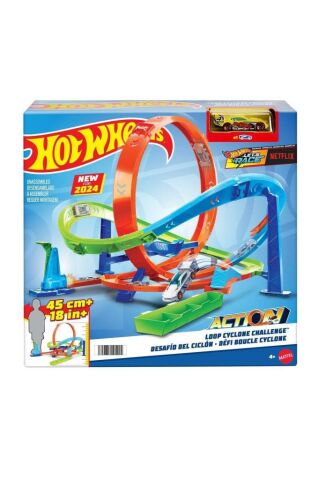 Hot Wheels Bumerang Çemberli Yarış Pisti Htk16