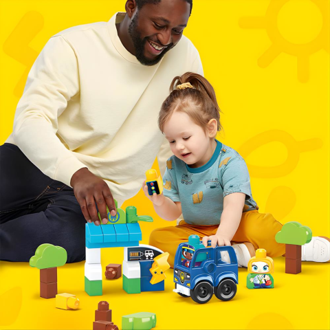 Mega Bloks Doğa Dostu Otobüs Seti HDX90