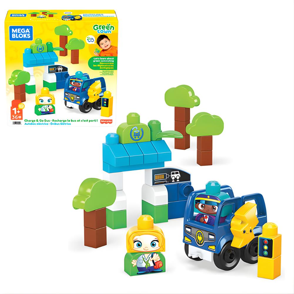 Mega Bloks Doğa Dostu Otobüs Seti HDX90