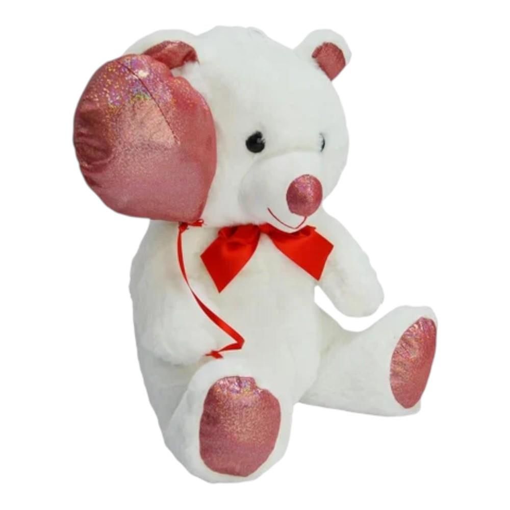 Peluş 40 Cm Parlak Balonlu Ayı