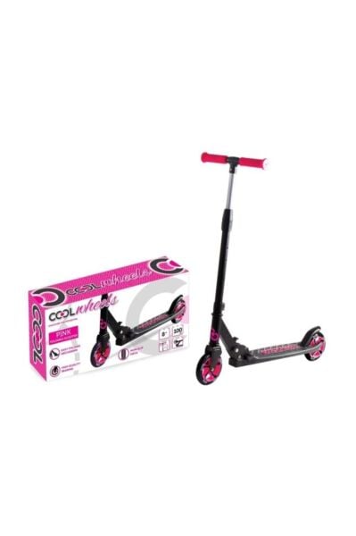 Cool Wheels Pembe Katlamalı 2 Tekerlekli Dev Teker Scooter (+8 Yaş)