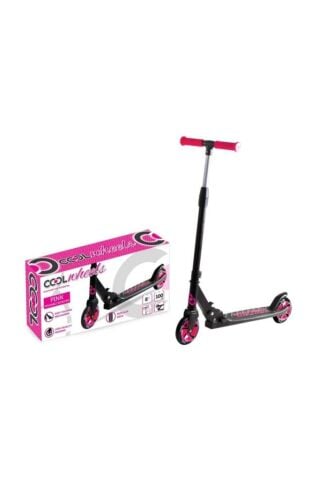 Cool Wheels Pembe Katlamalı 2 Tekerlekli Dev Teker Scooter (+8 Yaş)