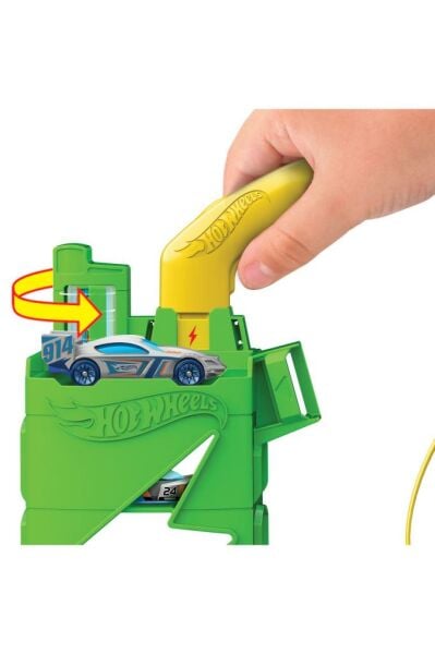 Hot Wheels Elektrikli Araç Şarj Istasyonu Oyun Seti Htn79