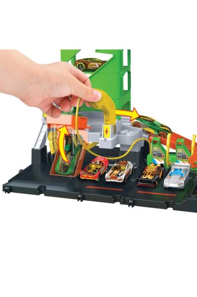 Hot Wheels Elektrikli Araç Şarj Istasyonu Oyun Seti Htn79