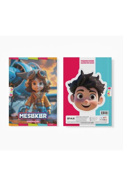 Boyama Kitabı - Meslekler - 16 Sayfa
