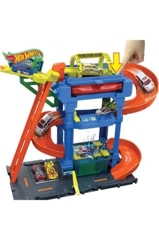 Hot Wheels Oto Yıkama Oyun Seti