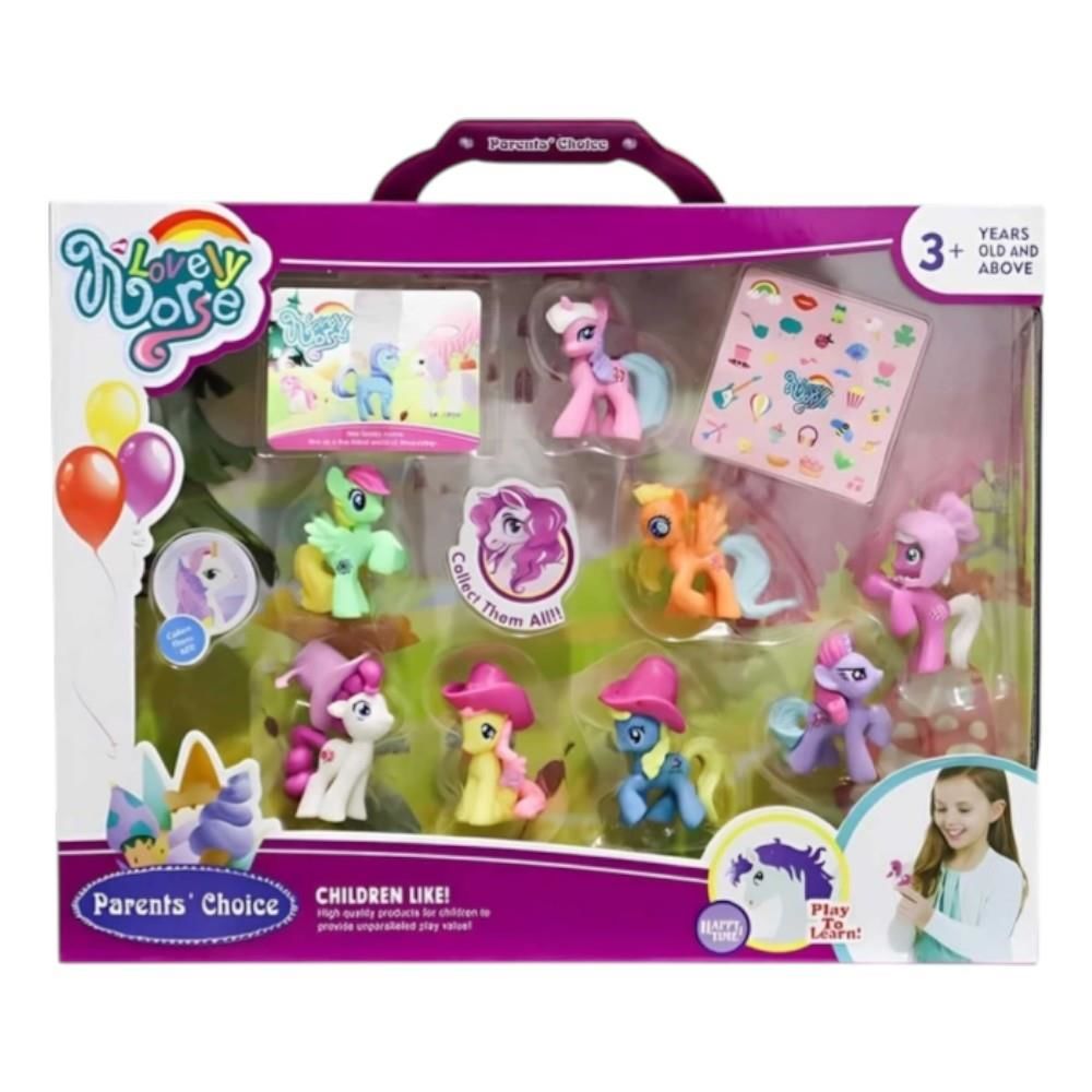 Kutulu 8'li Pony Set