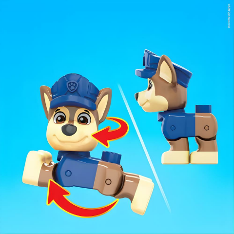 Mega Bloks Paw Patrol Chase'in Polis Arabası HDJ33