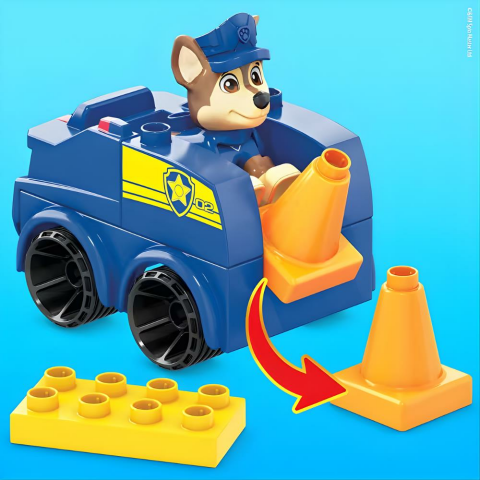 Mega Bloks Paw Patrol Chase'in Polis Arabası HDJ33