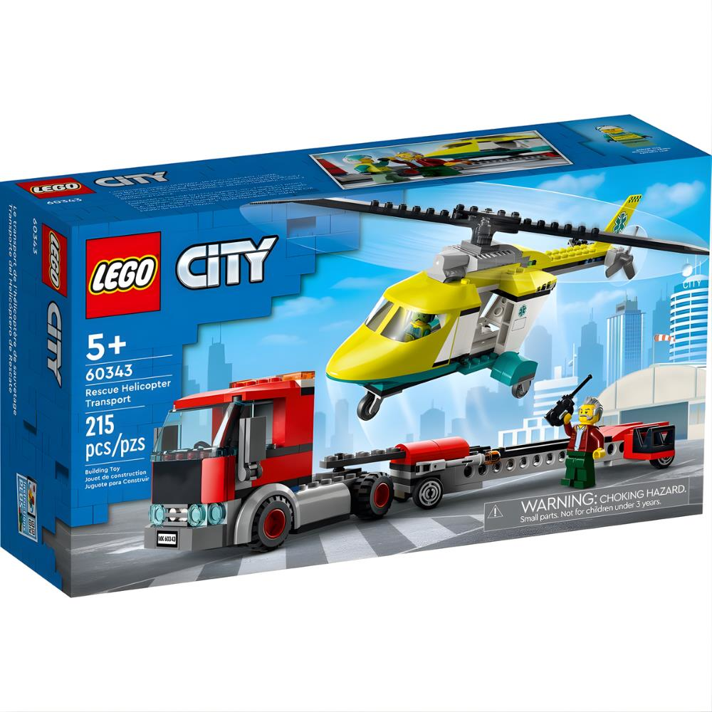 Lego City 60343 Kurtarma Helikopteri Nakliyesi