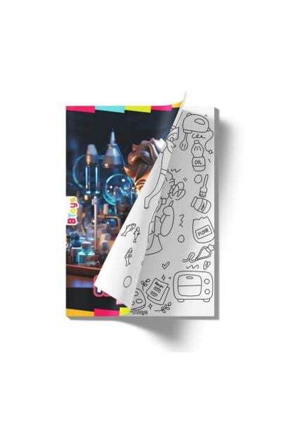 Boyama Kitabı- Meslekler - 32 Sayfa