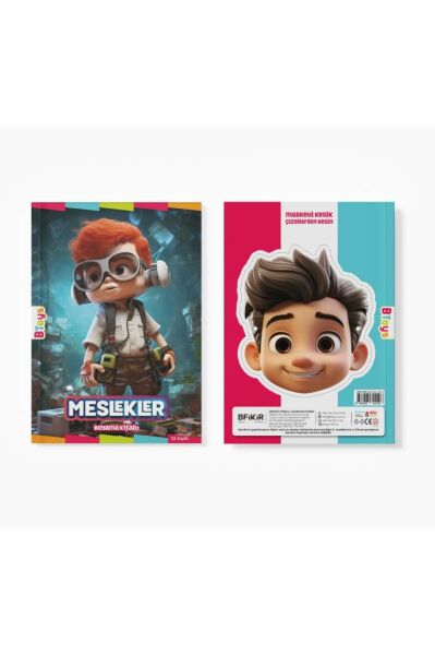 Boyama Kitabı- Meslekler - 32 Sayfa