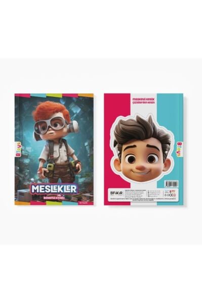 Boyama Kitabı- Meslekler - 32 Sayfa