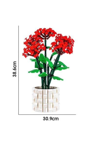 Blok Çiçek Selvi Asması 1127 Parça