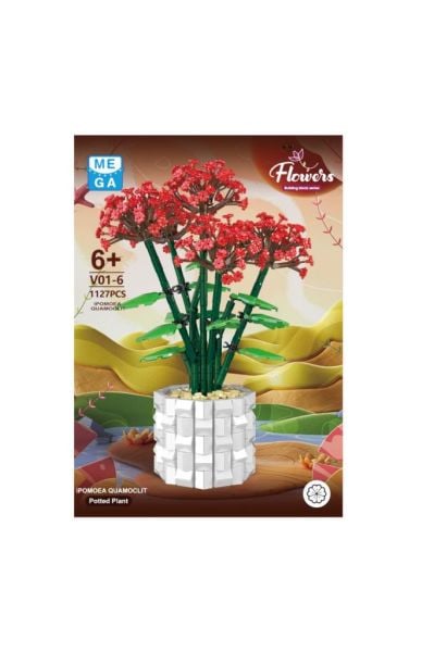 Blok Çiçek Selvi Asması 1127 Parça