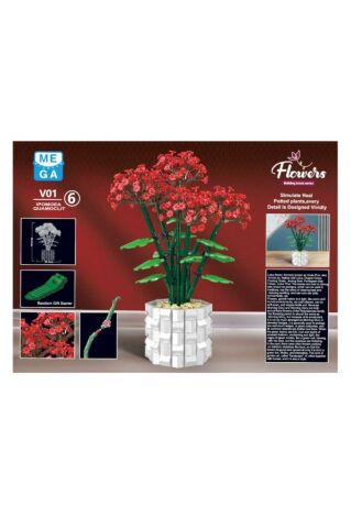 Blok Çiçek Selvi Asması 1127 Parça