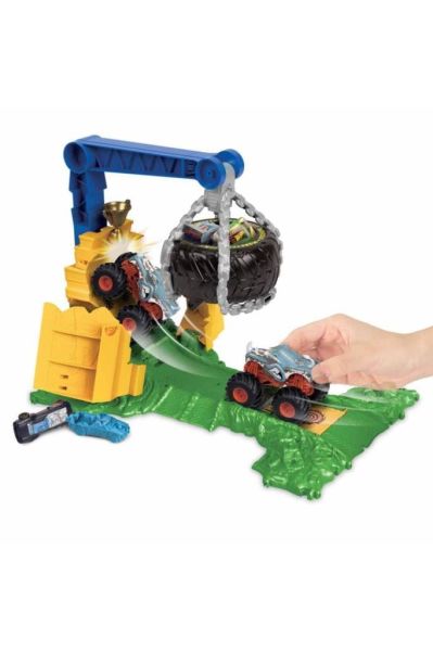 Hot Wheels Urg Htp18 Monster Trucks Arenada Rhinomite Mücadelesi
