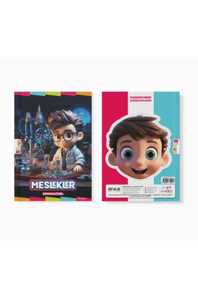 Boyama Kitabı - Meslekler - 48 Sayfa