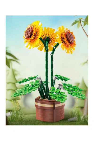 Blok Çiçek Ayçiçeği 731 Parça