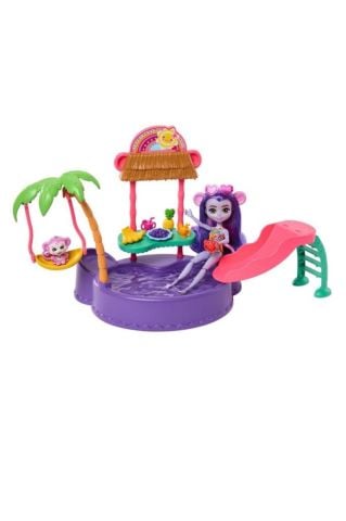 Enchantimals Eğlenceli Havuz Partisi Oyun Seti HTW73