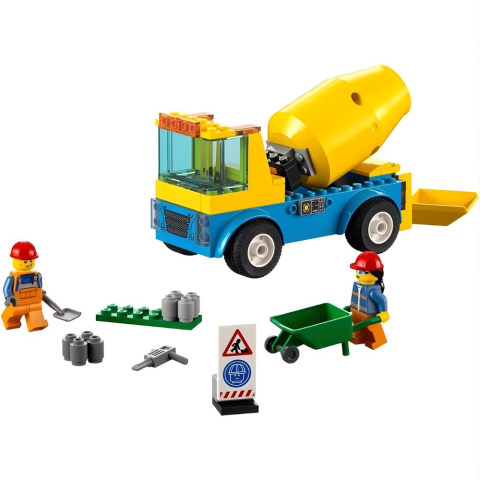 Lego® City - Beton Mikseri, 85 Parça, +4 Yaş Kız Erkek Çocuk Oyuncak Eğitici Oyuncaklar 60325