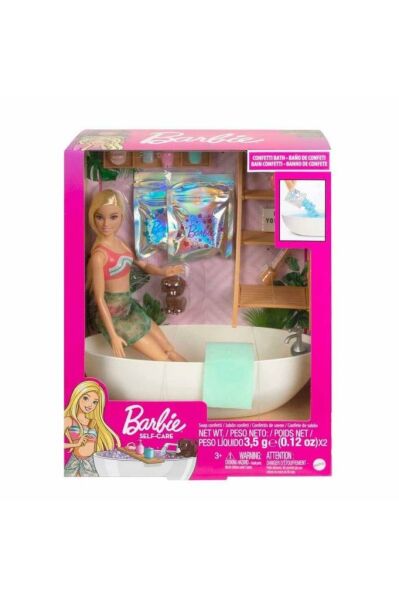 Barbie Hkt92 Wellness - Nin Spa Günü Oyun Seti