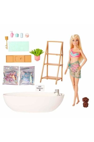 Barbie Hkt92 Wellness - Nin Spa Günü Oyun Seti