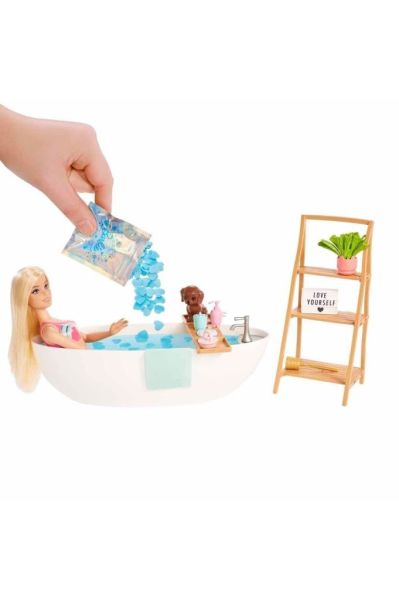 Barbie Hkt92 Wellness - Nin Spa Günü Oyun Seti