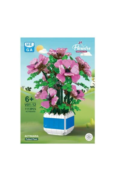 Blok Şakayık Çiçeği 1113 Parça