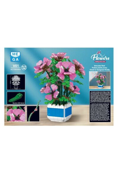 Blok Şakayık Çiçeği 1113 Parça