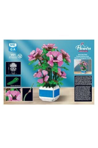 Blok Şakayık Çiçeği 1113 Parça