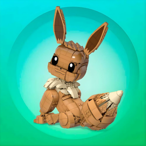Mega Construx Pokemon Jumbo Eevee GMD34