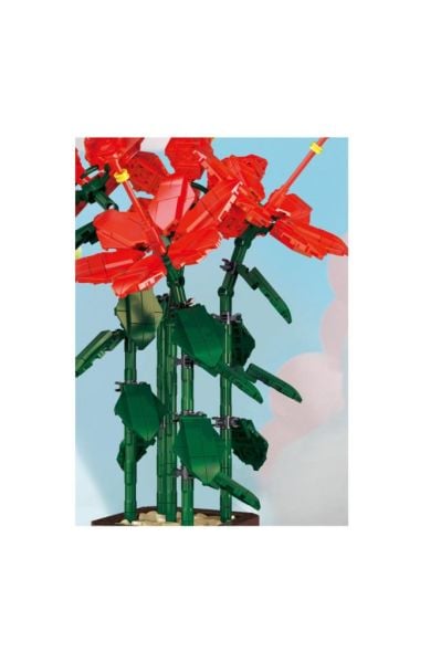 Blok Çiçek Orman Gülü 618 Parça