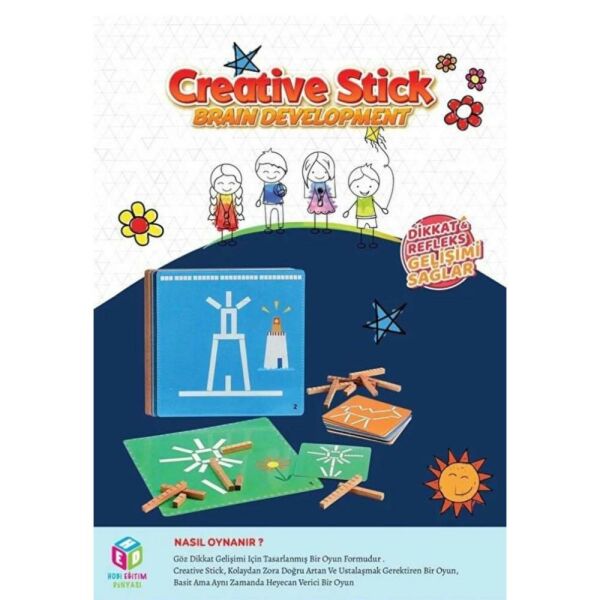 Creative Stick -Brain Development (Zeka Geliştirici Çubuklar)
