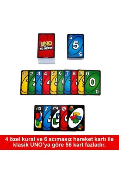 Uno Show ‘em No Mercy Oyun Kartları HWV18