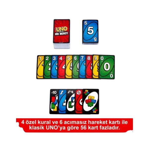 Uno Show ‘em No Mercy Oyun Kartları HWV18
