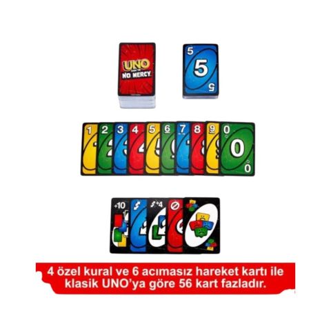 Uno Show ‘em No Mercy Oyun Kartları HWV18