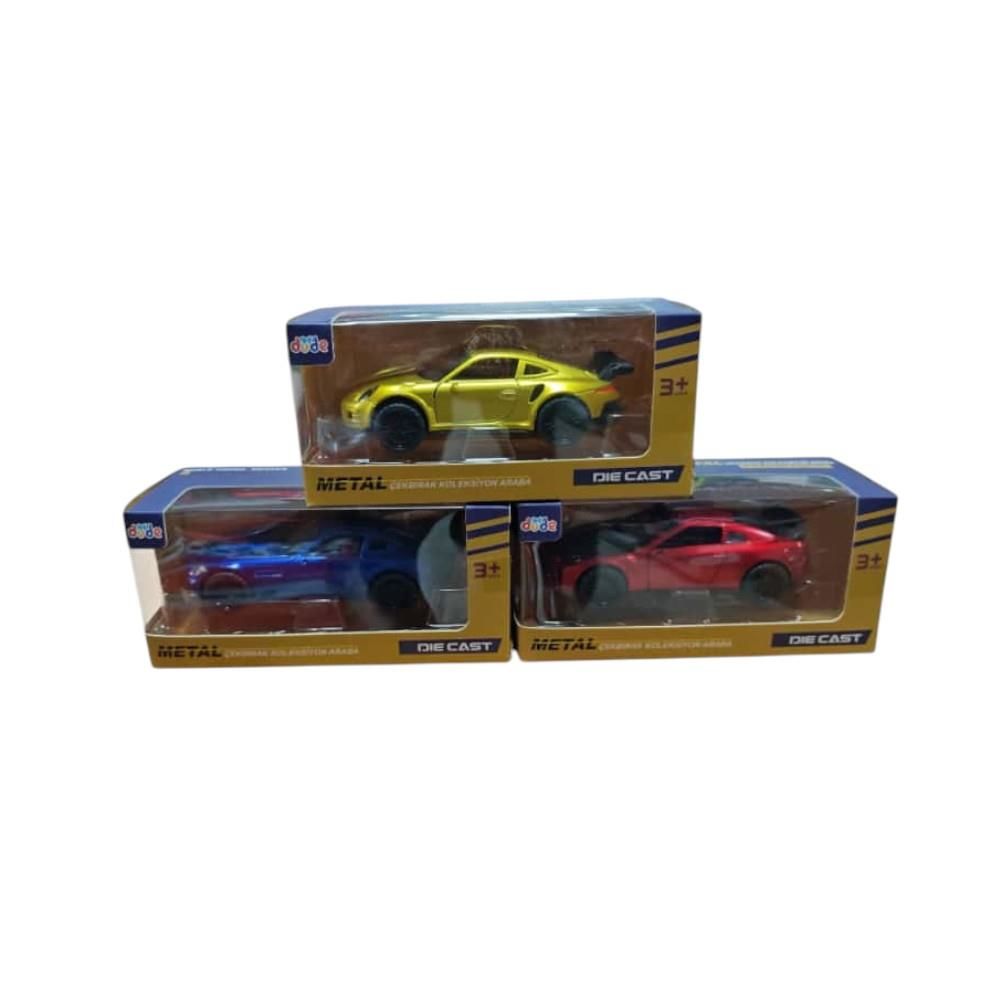 1:36 Çek Bırak Üç Kapılı Metal Araç