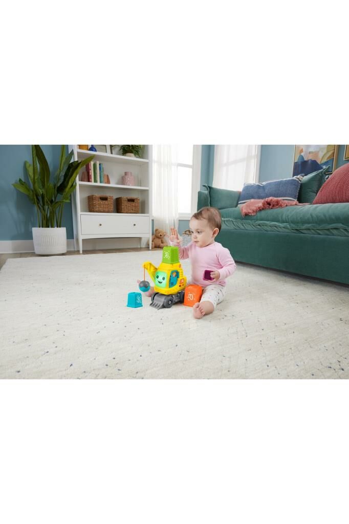 Fisher Price Sesli Ve Işıklı Eğitici Vinç Hwy62