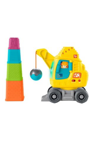 Fisher Price Sesli Ve Işıklı Eğitici Vinç Hwy62