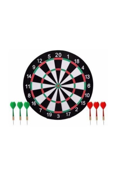 Büyük Boy Dart 6 Adet İğneli 15 Inc Dart