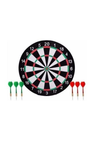 Büyük Boy Dart 6 Adet İğneli 15 Inc Dart