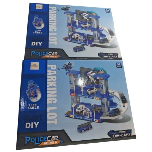 İki Katlı Polis Garaj Seti