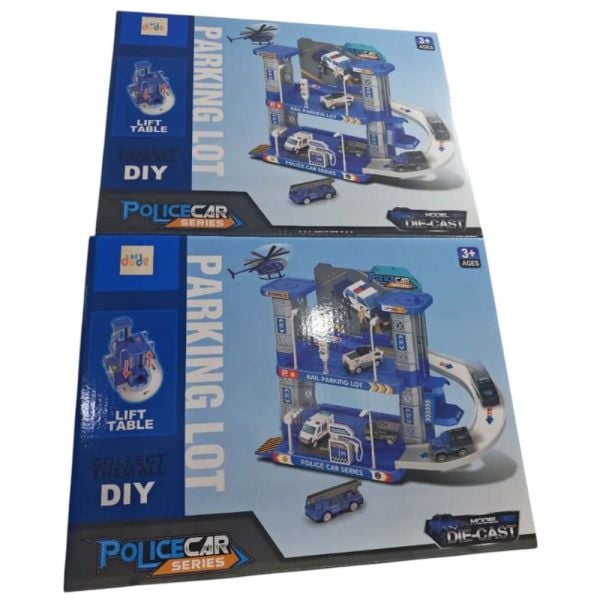 İki Katlı Polis Garaj Seti