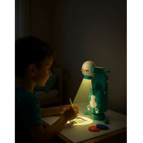 Gokidy Eğitici Projeksiyonlu Çizim Oyuncağı | 6 Renkli Slayt Diskli