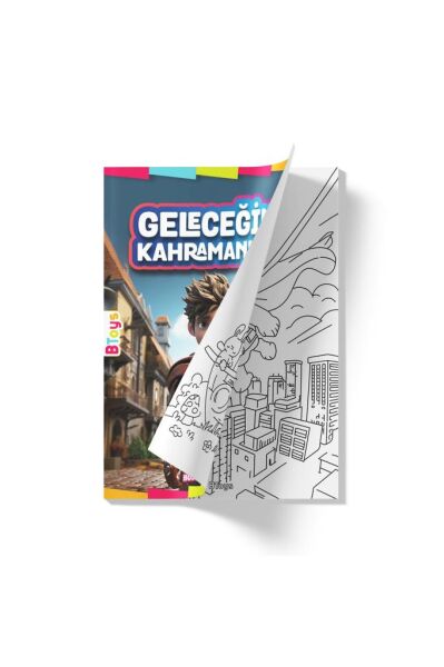Boyama Kitabı - Geleceğin Kahramanları - 16 Sayfa