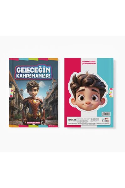 Boyama Kitabı - Geleceğin Kahramanları - 16 Sayfa